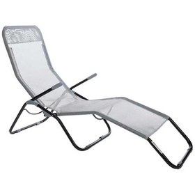Resim Andoutdoor Tumbona Katlanır Şezlong Pro - Gri-953 Siyah - Siyah 