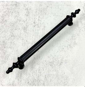 Resim Istanbule-Hırdavat Elif Kulp Country Mutfak Dolap Çekmece Mobilya Kulbu Siyah 128 