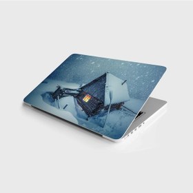 Resim Laptop Sticker Bilgisayar Notebook Pc Kaplama Etiketi Kar Ev 