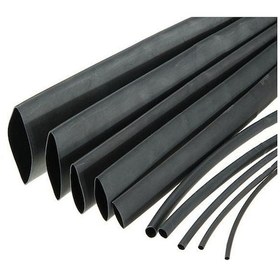 Resim Daralan Makaron - Yassı - 12.7 Mm - Siyah 