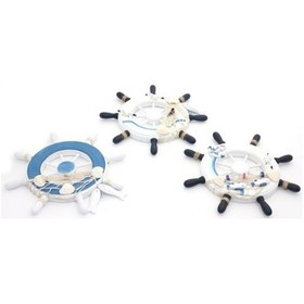 Resim Ahşap Marin Duvara Asmalı Dümen Diğer 