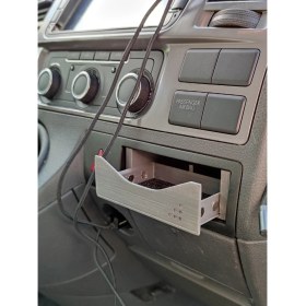 Resim SİYAH RENK VW T5.2 ÖN KONSOL CEBİ KAPAĞI K2143 