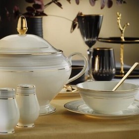 Resim Evaliza Tokyo Yemek Takımı Gold 60 Parça 