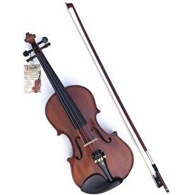 Resim Vanetta VL-3 / 3/4 Masif Ağaç Keman (Abanoz Kulak ve Aksam) 