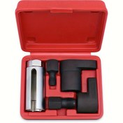 Resim 5 adet O2 Sensörü Soket Offset Anahtarı ve Thread Chaser Aracı Seti - Paslanmaz Çelik, Kırmızı Kutu, Otomotiv Teşhisleri için İdeal, Otomotiv Teşhis Araçları | Hassas El Sanatları | Dayanıklı Yapı, O2 Sensörü Araçları 