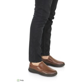 Resim Forelli Erkek Yumuşak Deri Hafif Bağcıksız Günlük Ayakkabı F24/CM47927 