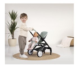 Resim Smoby Maxi-Cosi&Quinny Oyuncak İkiz Bebek Arabası - Adaçayı Yeşili 253220 