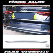 Resim Audi A5 Krom Bagaj Alt Çıtası 2016 Üzeri Paslanmaz Çelik 