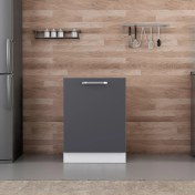 Resim Minar Mutfak Alt Modül 1k 60CM Evye Dolap Beyaz/antrasit - A1 