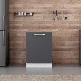 Resim Minar Mutfak Alt Modül 1k 60CM Evye Dolap Beyaz/antrasit - A1 