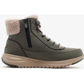 Resim Skechers On-The-Go Stellar Alpine Adventure Kadın Haki Kar Botu 144756 Olv 