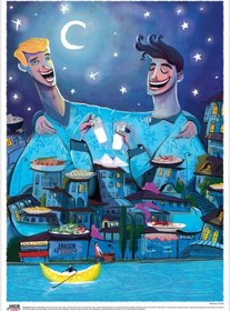 Resim Anason İşleri Dostanbul. Poster 50x70cm 