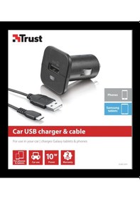 Resim Trust 19422 Samsung Uyumlu Galaxy Araç Şarj Cihazı 