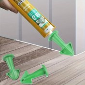 Resim 3 Adet Yeşil Plastik Derz Sızdırmazlık Uygulama Memeleri - Epoksi, Fayans Derzleri ve Zemin Temizliği için Hassas Uçlar, Dayanıklı Plastik Derz Aracı Aksesuarları DIY ve Profesyonel Kullanım İçin 