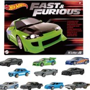 Resim Hot Wheels Fast And Furious 10'lu Paket Erkek Çocuklar İçin 1:64 Ölçekli Oyuncak Arabalar 