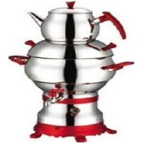 Resim Belirtilmemiş Yuvarlak Çay Semaveri-72324 