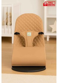 Resim Softino Ana Kucağı Katlanabilir Ve Kolay Taşınabilir 0-2 Yaş 3 Pozisyonlu Sallanabilir Tasarım Taba 