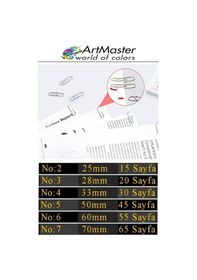 Resim Metal Ataç 28mm 100 Lü 1 Paket Nikel Kaplama 20 Sayfa Kapasiteli Metal Ataş Ofis Okul Büro Dayanıklı Paslanmaz 