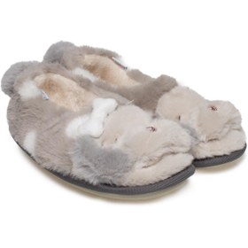 Resim Twigy Cc0800 Tw Yumak Ev Gri Kız Çocuk Panduf 