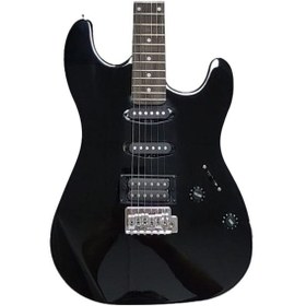 Resim Angel Aeg06-bk Siyah Elektro Gitar 