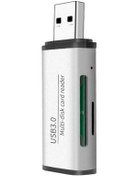 Resim Ads-105 Usb 3.0 Çok İşlevli Kartı Okuyucu Gümüş , Boyut:ads-105 