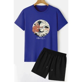 Resim Trendypassion Titan Şort T-Shirt Eşofman Takımı 