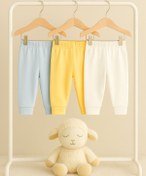 Resim Baby Selen Bebek Patiksiz Alt 3'lü, Bebek Pijama Alt Giyim 