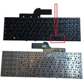 Resim Samsung Uyumlu Np350V5C Klavye Siyah 