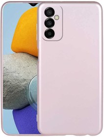 Resim Zore Galaxy ile uyumlu M23 Kılıf Zore Premier Silikon Kapak Rose Gold 
