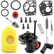 Resim Briggs Stratton Çim Biçme Makinesi Karbüratör Kiti 499809 498809a 494406 Filtre 698369 Regülatör 691859 692211 Diyafram 795083 495770 