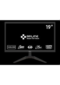 Resim Apline 19 75hz.5ms.1440x900 Full Hd Led Monitör Hdmı+vga 