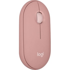 Resim Logitech M350 Pebble Sessiz Kablosuz Kompakt Mouse -Pembe 
