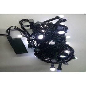 Resim 100 Ampüllü Led Işık Beyaz Renk 10 Metre 