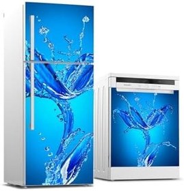 Resim Buzdolabı Ve Bulaşık Makinesi Takım Sticker 0149 