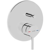 Resim Vitra Origin Ankastre Banyo Bataryası Krom A42620 
