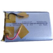 Resim TBK Li-po 105080 3.7v 5000mah Şarj Edilebilir Pil Batarya 