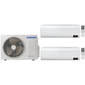 Resim Samsung Windfree™ 12+12 BTU/h +5 Kw Dış Ünite A++ 17100 BTU Multi Inverter Duvar Tipi Klima 