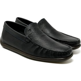 Resim Erkek Oxford ( Klasik) 14T4 Frau Brıo Leather Blu 