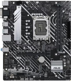 Resim Asus Prime H610M-A D4-CSM Intel H610 3200 MGz DDR4 Soket 1700 mATX Anakart 