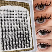 Resim 120 adet PALM LASHES Peri Kirpik Küme - Doğal C-Curl, Temiz Bant, 8/10/12/14/16/18mm, Yeniden Kullanılabilir ve Başlangıç Seviyesinde, Anime, Cosplay ve Günlük Glam için Yüksek Kaliteli Bireysel Kirpikler, Kirpik Uzatmaları, Cosplay Kirpikleri, Anime Kirpik Stili, Dayanıklı Kirpik Klipsleri 