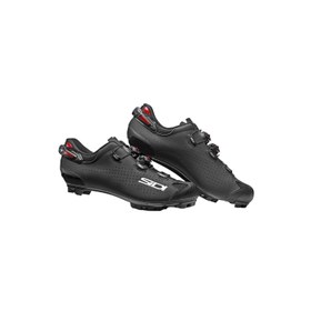 Resim Sidi Tiger2 Bisiklet Ayakkabısı Unisex Siyah Dağ Bisikleti Ayakkabısı 