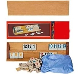 Resim Storemax Ağaç Okey Takımı Orta Boy Kaliteli Okey Oyun Takımı Sedef 