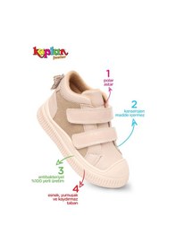 Resim Kaptan Junior Kışlık Günlük Kız Çocuk Bebek Cırtlı Bot Barznk 650 Siyah 