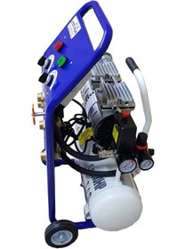 Resim Seybomak Havalı Petek Temizleme Makinesi Çift Yönlü mavi 1 hp 