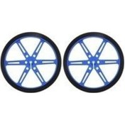 Resim Fapatech Tekerlek Çifti 70x8mm, Mavi 