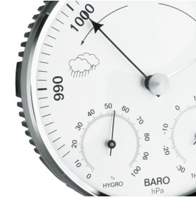 Resim TFA 20.3006.42 Analog Basınç, Sıcaklık ve Nem Ölçer 