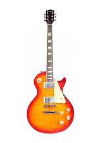 Resim Angel Aelg250-ıbs Ice Tea Burst Elektro Gitar Lp Standart Kasa Flamed Maple Kapak Vintage Ton 