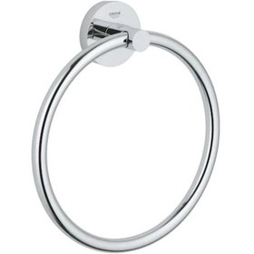 Resim Grohe Essentials Halka Yuvarlak Havluluk Banyo Aksesuarı - 403650 Krom 