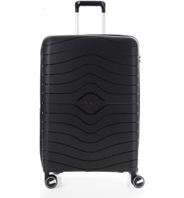 Resim Ççs 5242 Polipropilen Battal & Körüklü 3 Lü Valiz Seti-siyah Siyah 