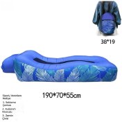 Resim Snapbuy Şişme Yatak Taşınabilir, Plaj, Kamp, Havalimanı, Seyahat Ve Festivaller İçin İdeal Lacivert 